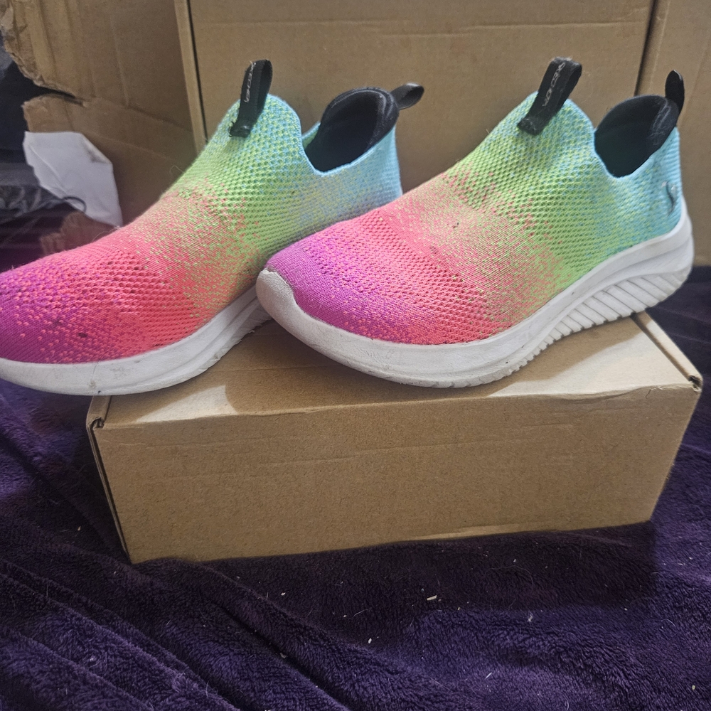 Skechers Multicolor Kids Slip-On Sneakers